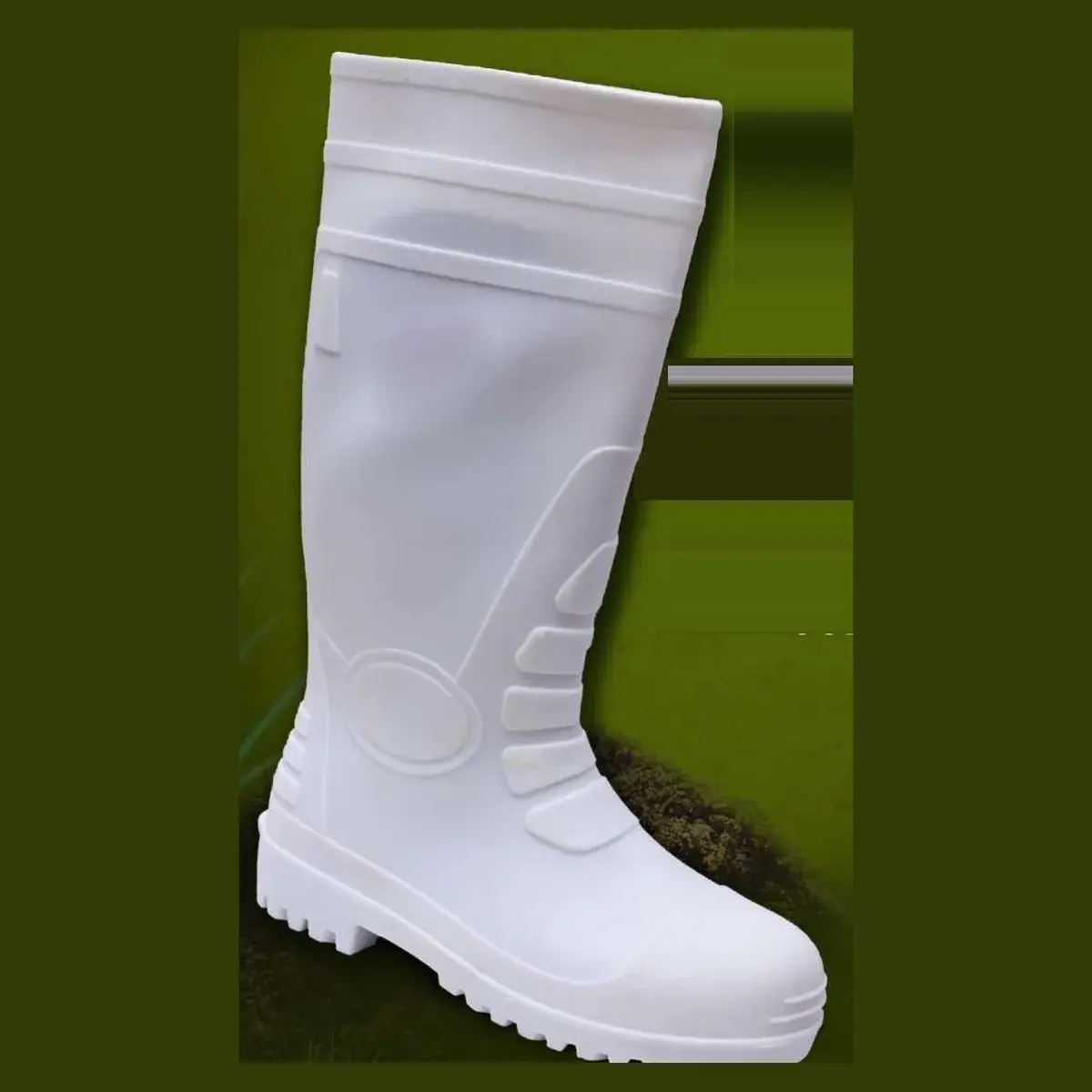 Bota de seguridad PVC blanca TITUS05, uso alimentario (tallas 38 a 46)