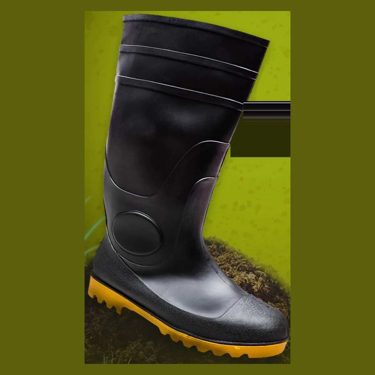 Bota de seguridad PVC con puntera de acero TITAN01 (tallas 38 a 46)