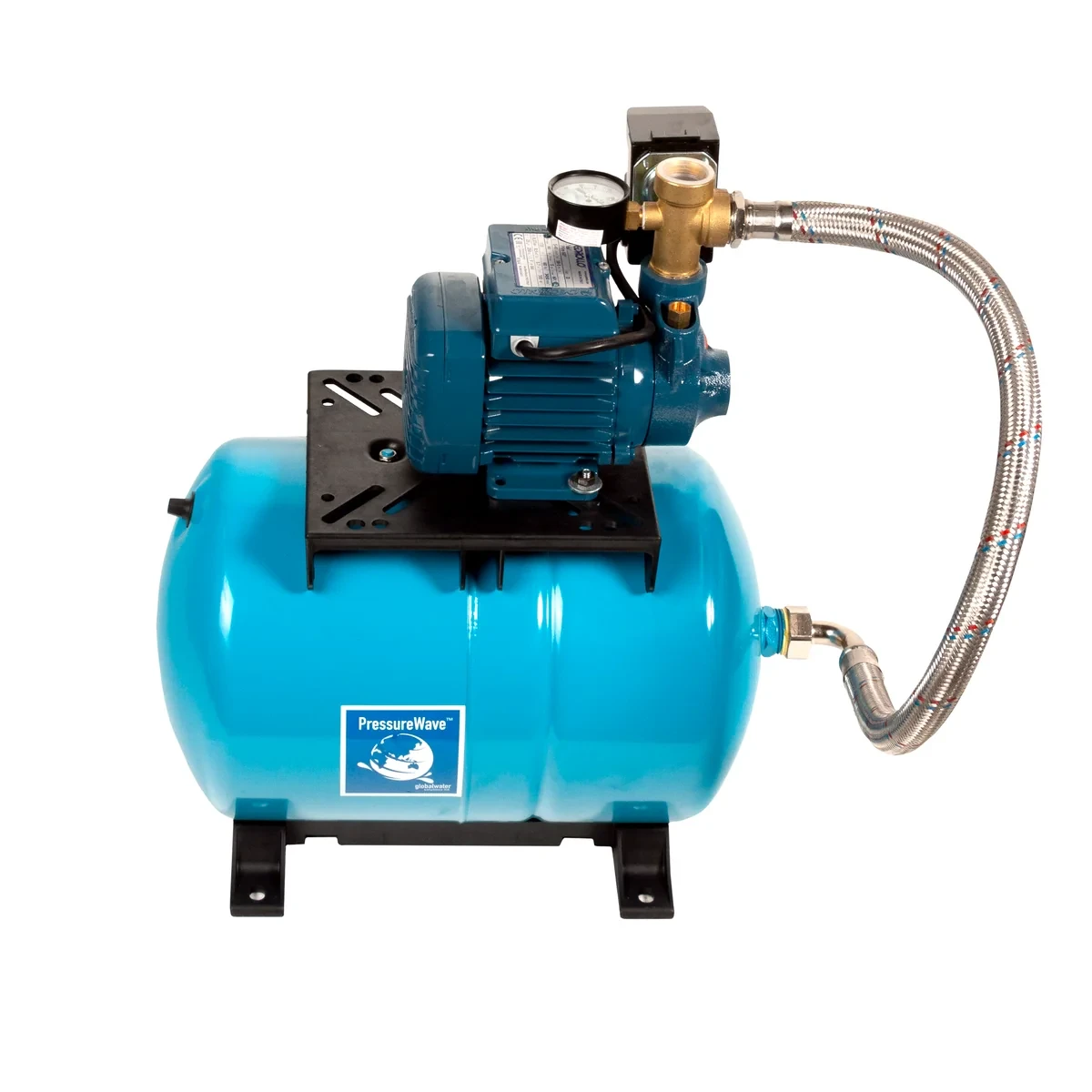 Sistema hidroneumático Pedrollo 0,5 HP con tanque de 20 L