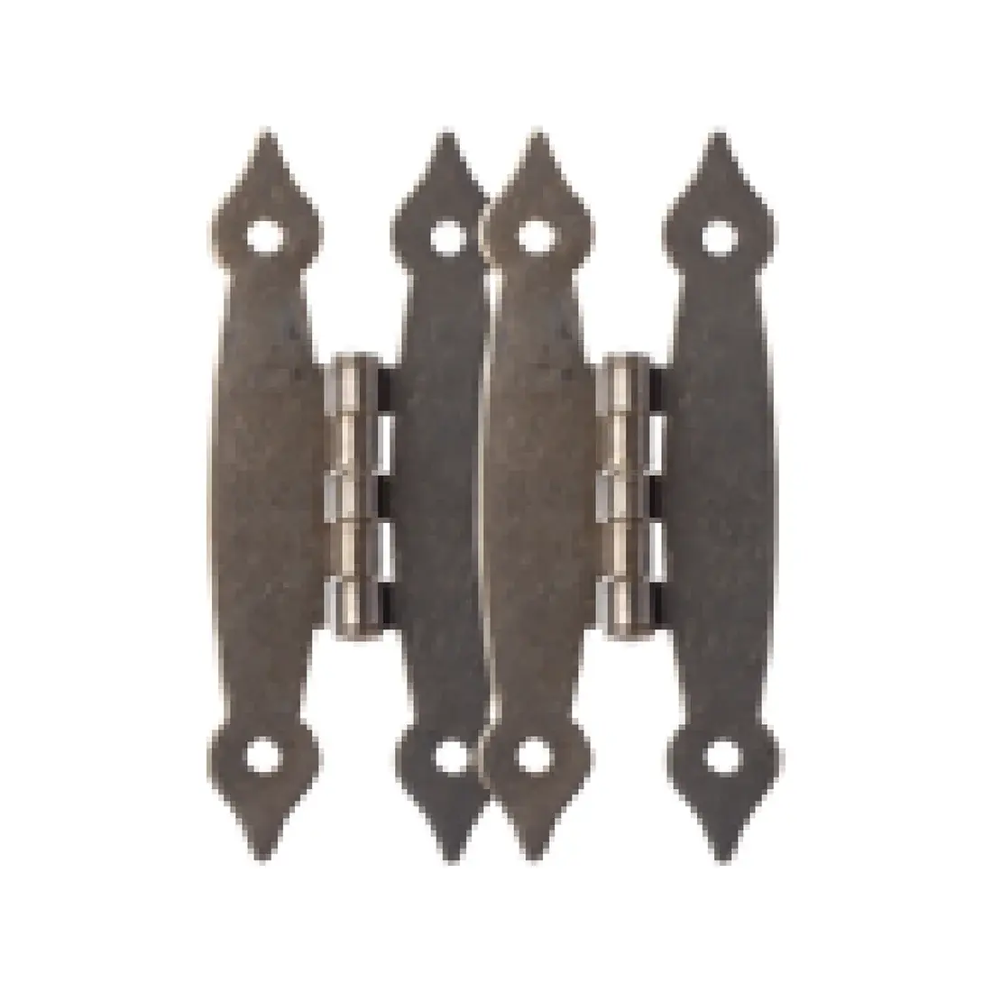 Bisagra mariposa para mueble (bronce antiguo o cromo)