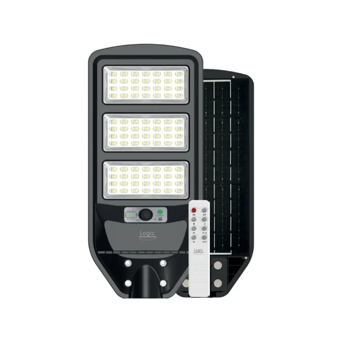 Luminaria solar peatonal 200 W (LOGIC)