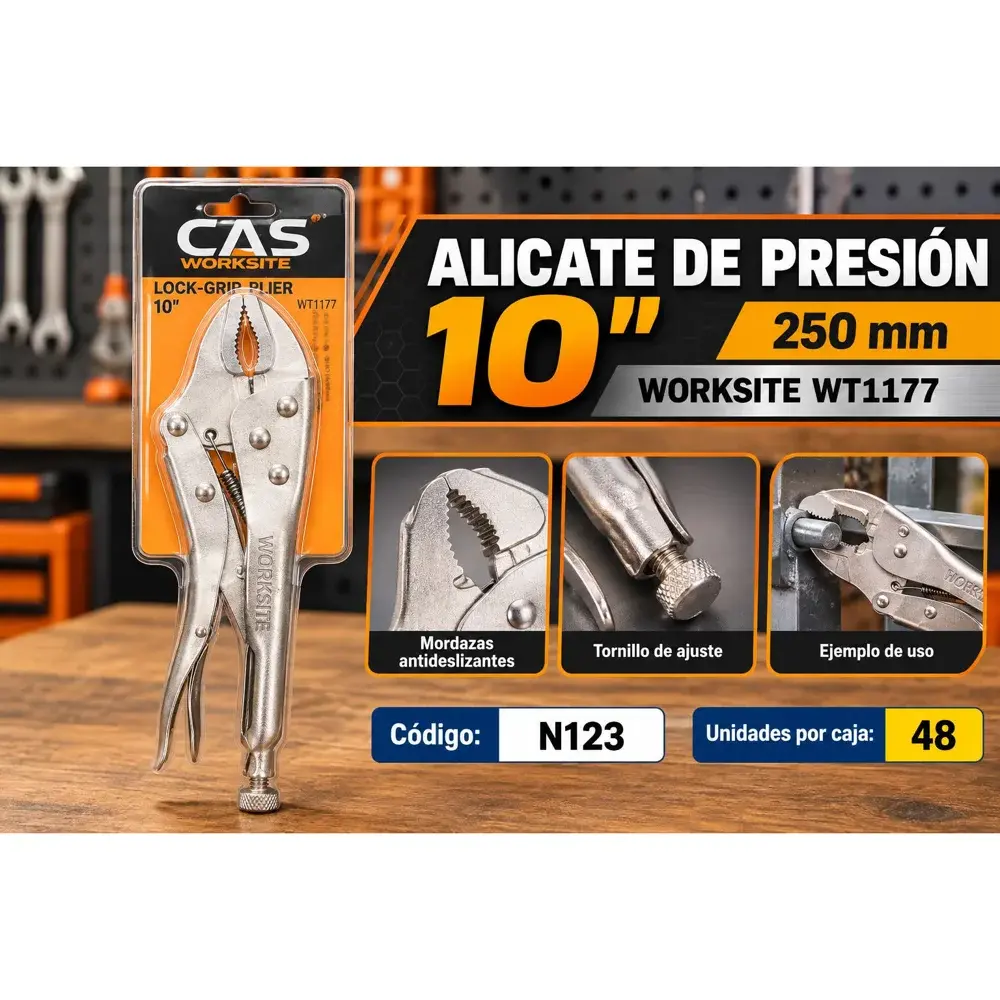Alicate de presión 10"