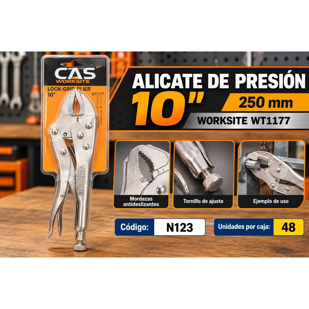 Alicate de presión 10"