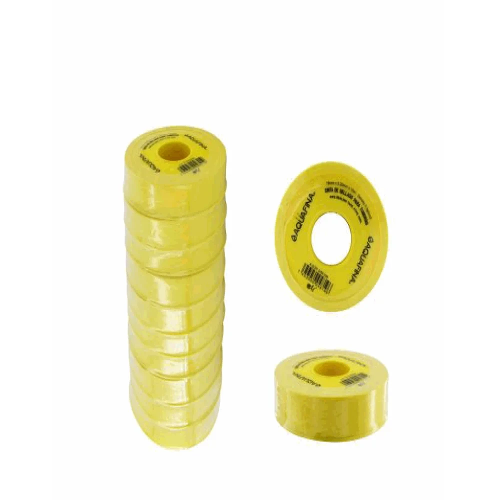 Cinta teflón 3/4" × 10 m, paquete de 10