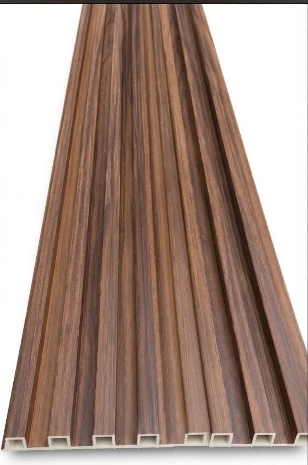 Panel Louver WPC madera cenízaro