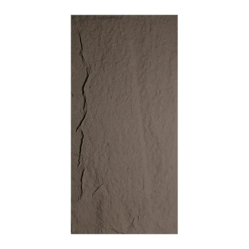 Panel PU Stone gris lava, 60 × 120 cm