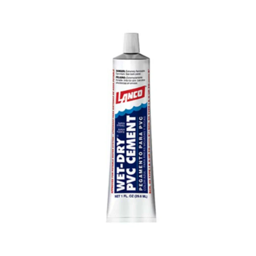 Pegamento PVC Wet Dry Lanco, tubo 50 ml (1,69 oz)