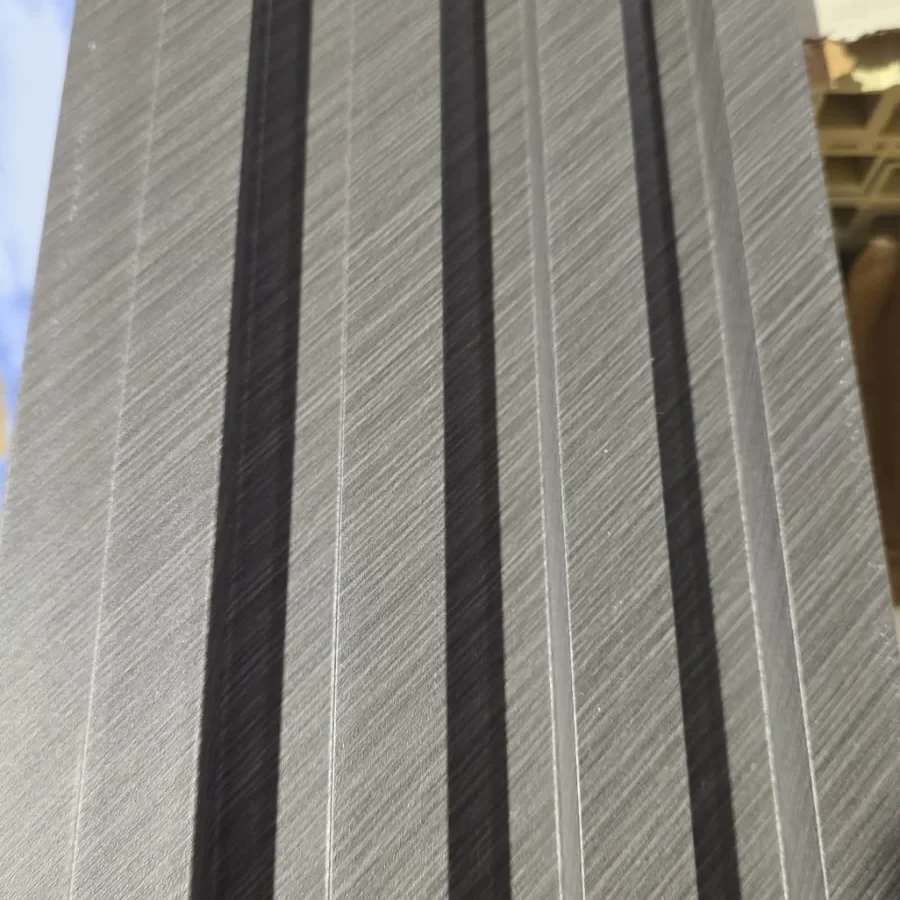 Panel WPC para pared grafito (16 cm × 2,90 m)