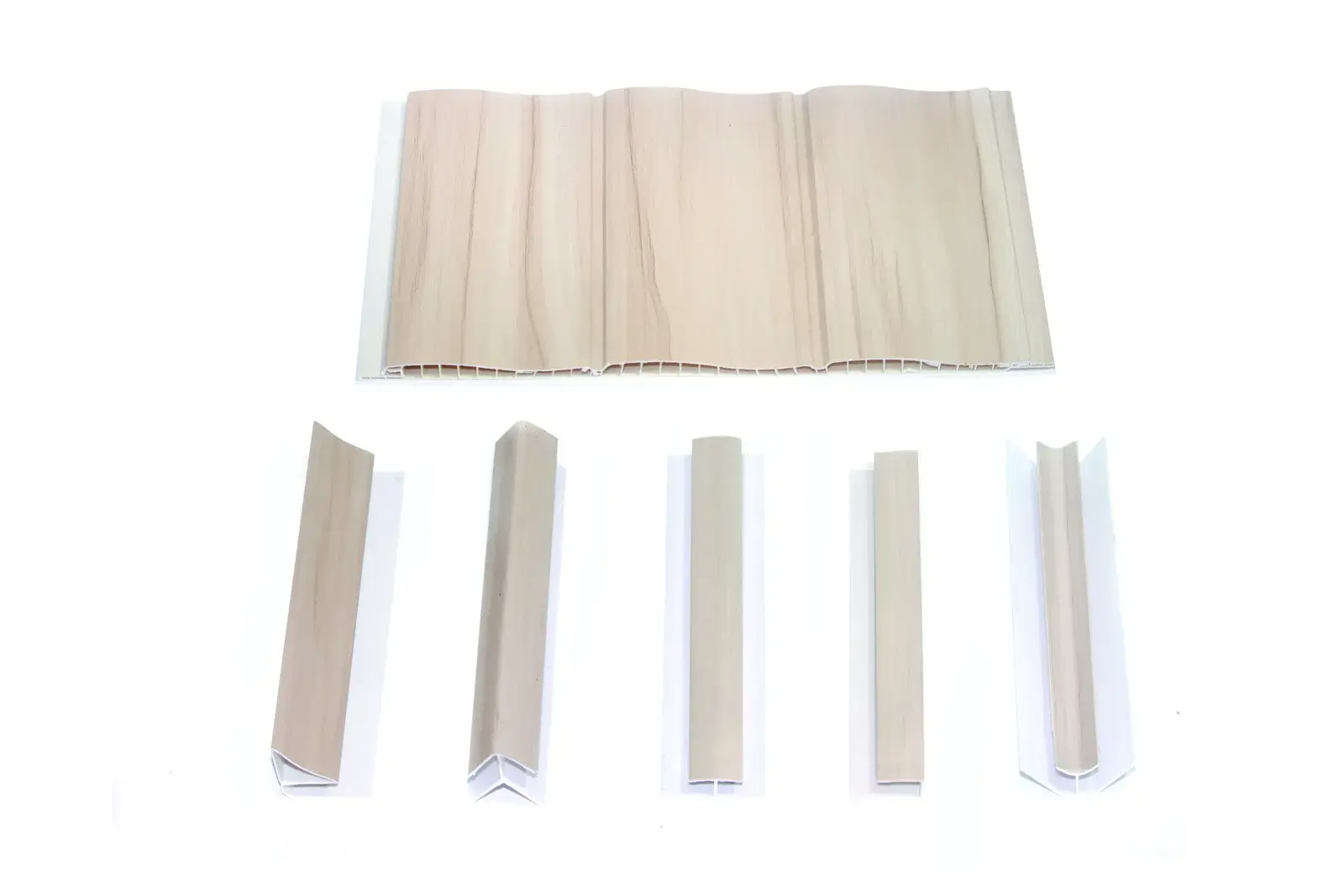 Tablilla PVC Premium ondulada beige
