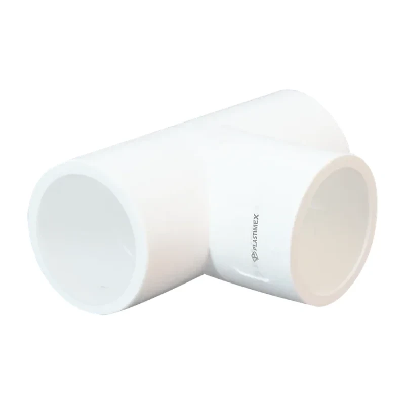 Tee lisa PVC SCH40 1/2"